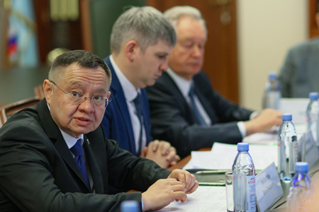 Михаил Посохин принял участие в совместном совещании Минстроя и Росстандарта Михаил Посохин принял участие в совместном совещании Минстроя и Росстандарта